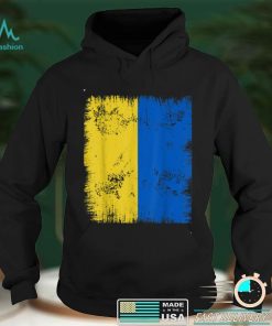 Ukraine Flag Retro Vintage Ukrainian Men Women Patriotic T Shirt