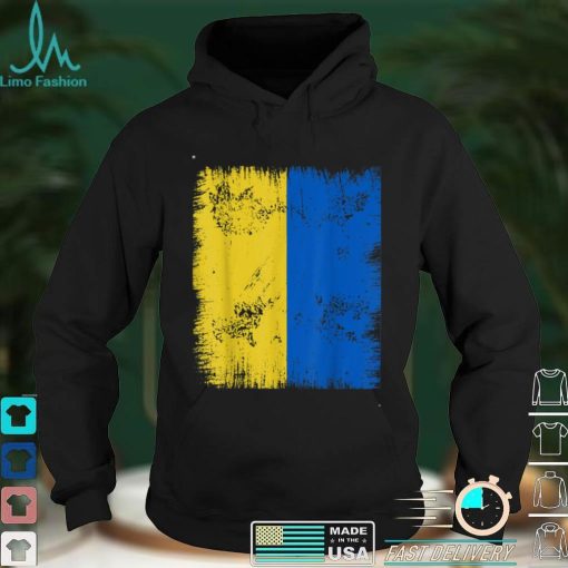 Ukraine Flag Retro Vintage Ukrainian Men Women Patriotic T Shirt