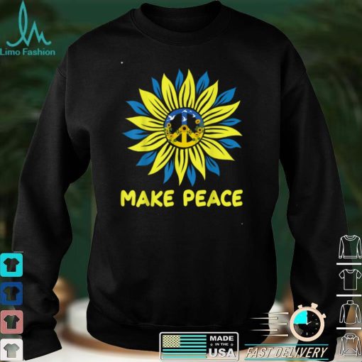 Ukraine Flag Sunflower Vintage Ukrainian Lovers Ukraine T Shirt (1)