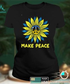 Ukraine Flag Sunflower Vintage Ukrainian Lovers Ukraine T Shirt (1)