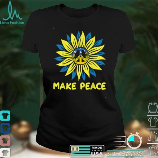 Ukraine Flag Sunflower Vintage Ukrainian Lovers Ukraine T Shirt (1)