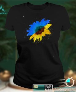 Ukraine Flag Sunflower Vintage Ukrainian Lovers Ukraine T Shirt