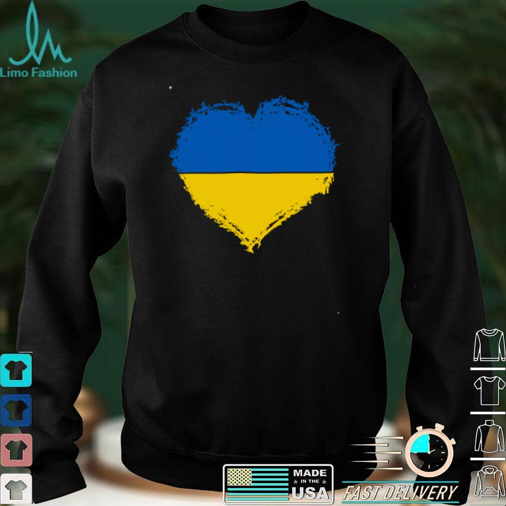 Ukraine Pride Vintage Retro Feel Ukrainian Flag Colors Peace Sweatshirt