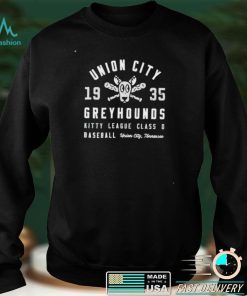 Union City Greyhounds kitty league class D shirt