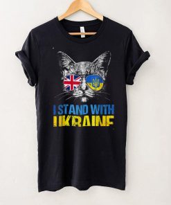 United Kingdom Stands With Ukraine Ukrainian Flag Vintage T Shirt