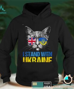 United Kingdom Stands With Ukraine Ukrainian Flag Vintage T Shirt