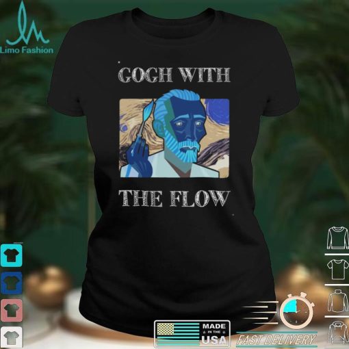 Van Gogh Go With Flow Shirt Starry Night Van Gogh Shirt The Starry Night Shirt Van Gogh Shirt