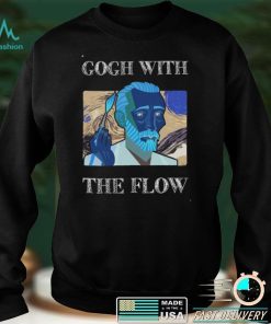 Van Gogh Go With Flow Shirt Starry Night Van Gogh Shirt The Starry Night Shirt Van Gogh Shirt