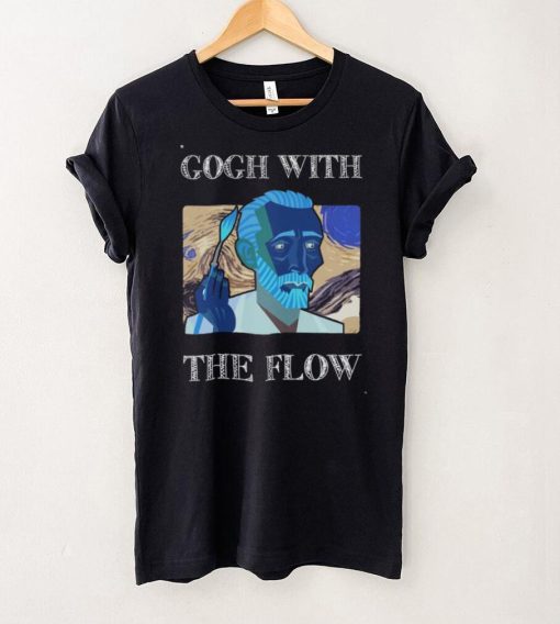 Van Gogh Go With Flow Shirt Starry Night Van Gogh Shirt The Starry Night Shirt Van Gogh Shirt