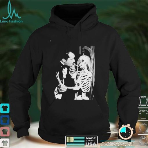 Vincent Price 1963 Smoking Skeleton Horror Classic Film Movie Gothic V1 T Shirt Gift Tee For Men Women Unisex T shirt Zhwak