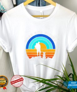 Vintage Dogs And Hiking Make Me Happy Shirt (1)