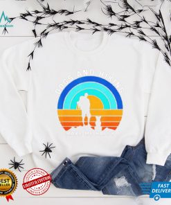 Vintage Dogs And Hiking Make Me Happy Shirt (1)