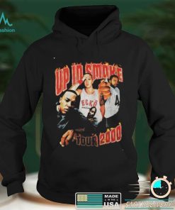 Vintage Eminem Shirt Rap Up In Smoke Tour 2000 Dre Eminem Snoop Reprint Hip Hop Rap Unisex Heavy Blend Crewneck Sweatshirt Ab311