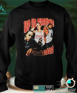 Vintage Eminem Shirt Rap Up In Smoke Tour 2000 Dre Eminem Snoop Reprint Hip Hop Rap Unisex Heavy Blend Crewneck Sweatshirt Ab311