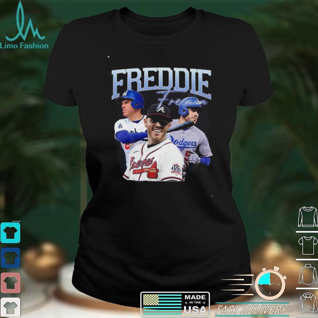 Vintage Freddie Freeman LA Dodgers Graphic Unisex T Shirt - Limotees