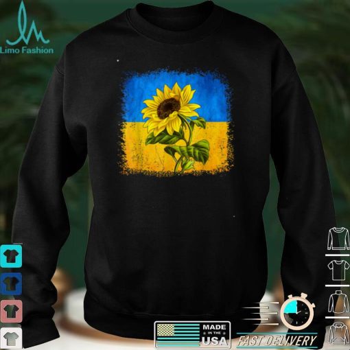 Vintage Sunflower Flag Ukraine shirt I Stand With Ukraine T Shirt