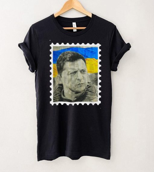 Vintage Ukraine Postage Stamp Flag Pride T Shirt