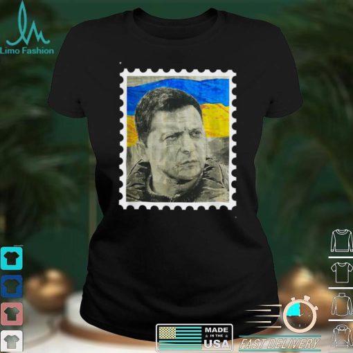 Vintage Ukraine Postage Stamp Flag Pride T Shirt