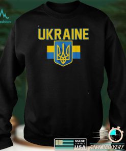 Vintage Ukraine Ukrainian Flag Pride Gift T Shirt