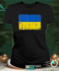 Vintage Ukraine Ukrainian Flag Pride T Shirt