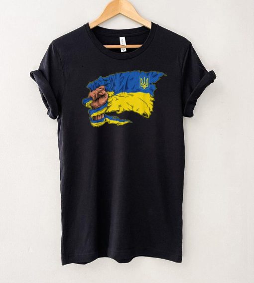 Vintage Ukraine Ukrainian Flag Pride Ukraine Flag Symbol T Shirt