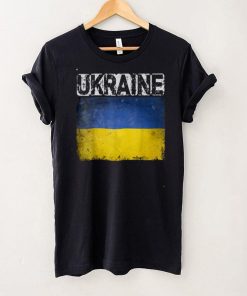 Vintage Ukraine _ Ukrainian Flag Pride Gift T Shirt