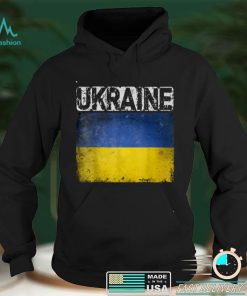 Vintage Ukraine _ Ukrainian Flag Pride Gift T Shirt