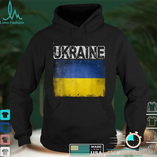 Vintage Ukraine _ Ukrainian Flag Pride Gift T Shirt