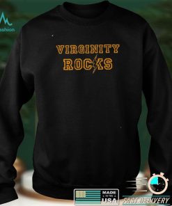 Virginity Rocks Unisex T shirt