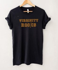 Virginity Rocks Unisex T shirt