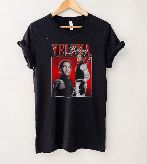 Yelena Belova Vintage 90s Unisex T shirt Florence Pugh Fan Made T shirt Black Widow Mcu T shirt