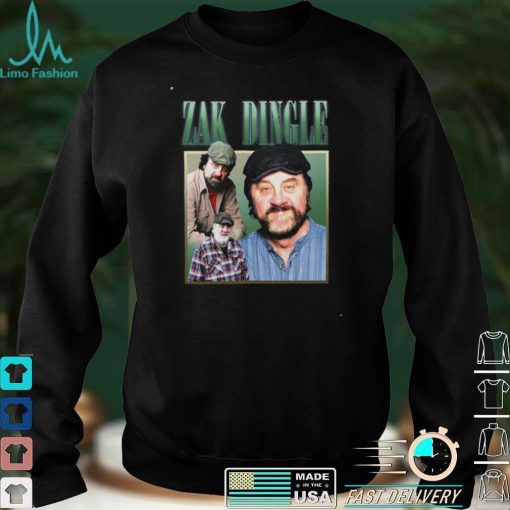 Zak Dingle Homage T Shirt For Emmerdale Fans Men Women Unisex Tee Tv Soap Themed T shirts Funny Gift Idea For Him Her
