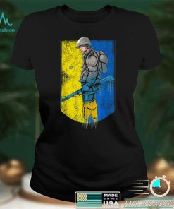 vintage ukraine ukrainian flag pride T Shirt