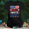 4th of July Patriotic Cute Summer Tee for Women, Juniors T Shirt