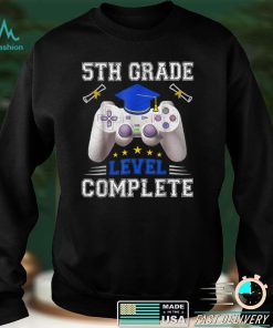 5th Grade Level Complete Gamer Class Of 2022 Graduation Gift T Shirt