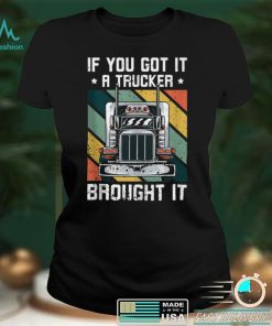 A Trucker Brought It Truck Dad Driver Keep on Truckin' Tank Top