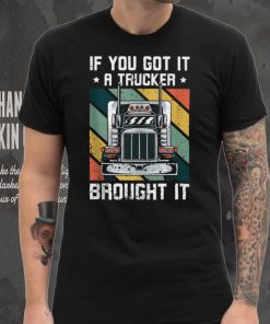 A Trucker Brought It Truck Dad Driver Keep on Truckin' Tank Top