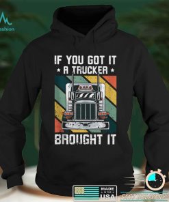 A Trucker Brought It Truck Dad Driver Keep on Truckin' Tank Top