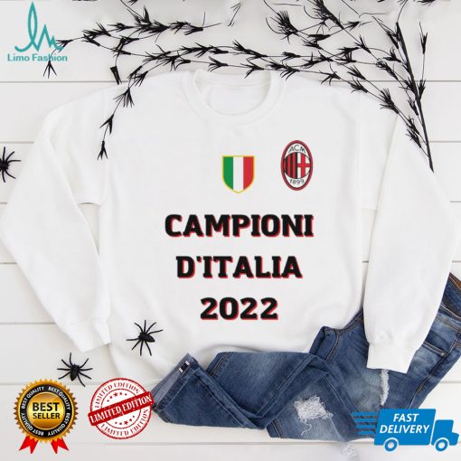 AC Milan Campioni DItalia 2022 shirt