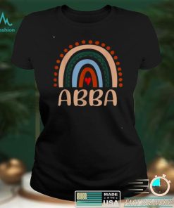 Abba Rainbow Grandma Cute Mothers Day Abba Shirt 1