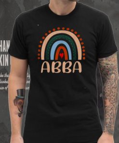 Abba Rainbow Grandma Cute Mothers Day Abba Shirt 1