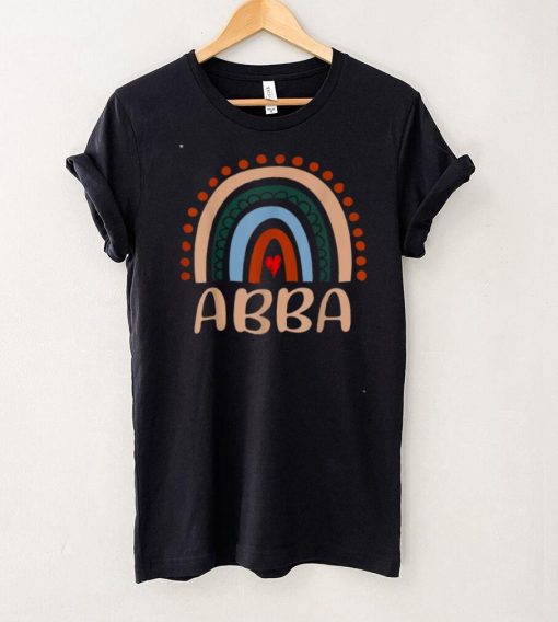 Abba Rainbow Grandma Cute Mothers Day Abba Shirt 1