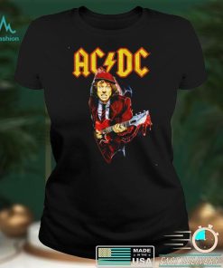 Angus Young Bloody Guitar ACDC Shirt