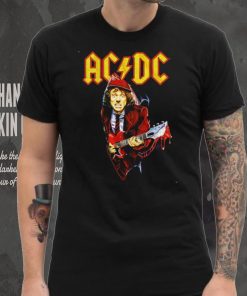 Angus Young Bloody Guitar ACDC Shirt