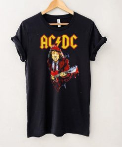 Angus Young Bloody Guitar ACDC Shirt