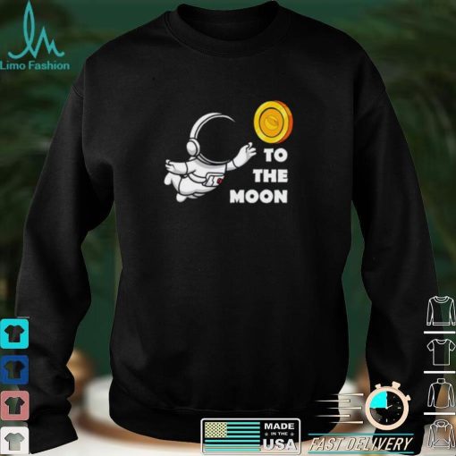 Astronaut Terra Luna Crypto To The Moon T Shirt