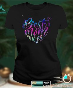 Best Mom Ever Galaxy Heart Mothers Day Shirt