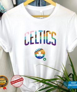 Boston Celtics Logo Pride 2022 T Shirt