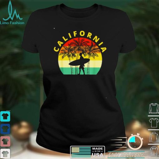 California Surf Retro Vintage Shirt