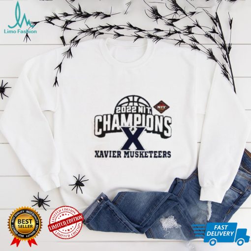 Congratulation Xavier Musketeers Champions NIT 2022 NBA T Shirt